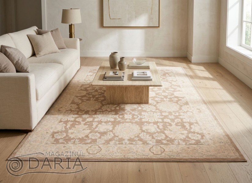 Covor KAVITA 702 l.brown/cream